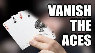 'Vanishing Aces' - Card Magic Tutorial