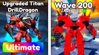 New ULTIMATE UPGRADED TITAN DRILLDRAGON is OP..