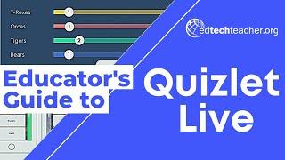 Educator's Guide to Quizlet Live