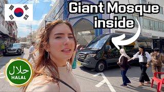 GIANT MOSQUE in Korea? | Seoul's "Muslim Street" (+ Halal Food)  [자막포함]