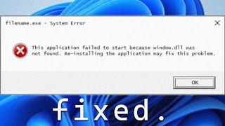 How to Fix Missing DLL Files in Windows 11 [Easy Guide]
