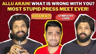 ALLU ARJUN's Arrogance Is Irritating!   His Behaviour Is Childish  | Pushpa 2 Theatre Controversy