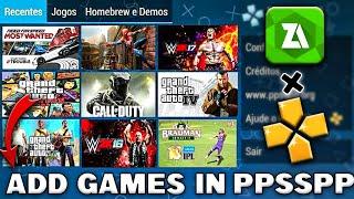 {BEGINNERS TUTORIAL}How To Add Games In PPSSPP Emulator | How To Put Games In PPSSPP Emulator