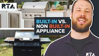 Convert Freestanding Grill to Built-In Grill | Is it a Good Idea?