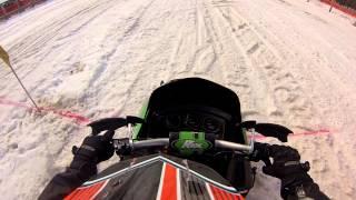 1976 Arctic Cat 5000 at the 2014 Jack Pine Savage Vintage Drags