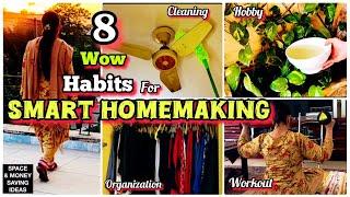 8-Wow Habits For Productive & Stressfree Routine Of Homemakers| Time&space Saving Ideas |WomeniaATF