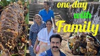 one day with family | Rayjan | elephant training center | Beef ribs |