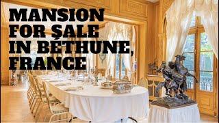 Magnificent Mansion for sale in Béthune, France, ideal for events! #Wedding