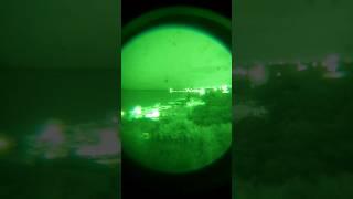 Beach Cliff Night Vision Observation #nightvision #gen3 #monocular