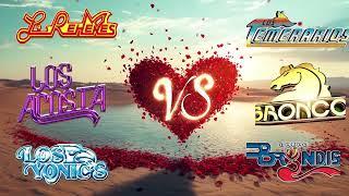 MIX GRUPERAS ROMANTICAS - GRUPO BRONCO, LOS TEMERARIOS, LOS BUKIS, LOS ACOSTA, BRYNDIS, LOS YONICS