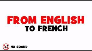 FROM ENGLISH TO FRENCH = Germany