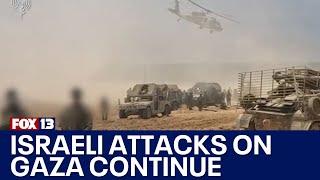 Israeli military continues attacks on central Gaza | FOX 13 Seattle