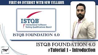 ISTQB FOUNDATION 4.0 | Tutorial 1 | Introduction to Exam | ISTQB Foundation Tutorials | TM SQUARE