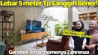 Rumah Kecil 75m2 Full Pake Smarthome! Inspirahoms: Zahrenaa