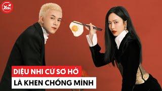 Mê cái cách Diệu Nhi lụy nhan sắc của chính chồng mình là Anh Tú