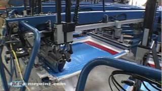 Challenger III - M&R Screen Printing Equipment - Automatic Textile Press