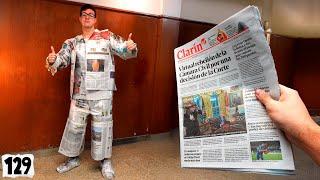 Hice Ropa usando solo Papel Periódico