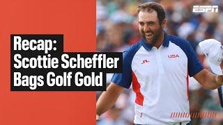 Scottie Scheffler bags gold medal in Paris Olympics 