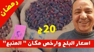 ارخص وانضف بلح رمضان 2024 اسعار منخفضة  من منبع البلح