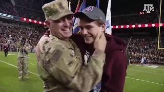 Texas A&M Football | Soldier Surprise