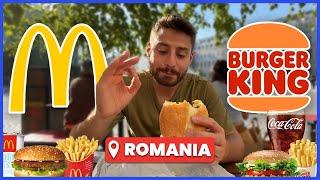 MC DONALD'S vs BURGER KING in ROMANIA | PRATTQUELLO