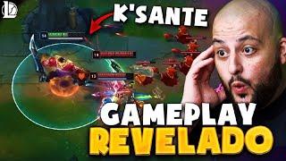 ¡NUEVO CAMPEÓN K'SANTE TELEPORTA A SUS VÍCTIMAS! GAMEPLAY Y ASPECTO INGAME REVELADO