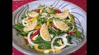 치커리샐러드와 들깨드레싱(Chicory Salad/Perilla dressing)- CalBap#29