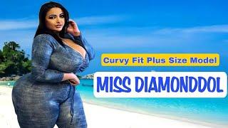 Miss Diamond Doll - The Gorgeous Cuban-Mexican Curvy Plus-Size Model | Brand Ambassador | BIO,