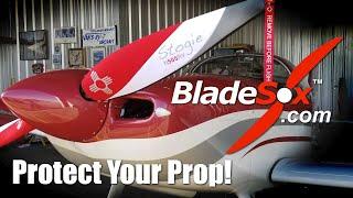 Protect Your Airplane Propeller with BladeSox!