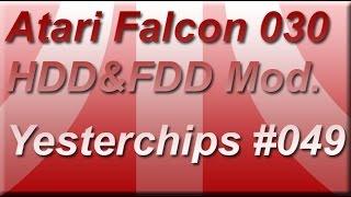 MIGs Yesterchips - Folge #049 Atari Falcon 030 (HDD & FDD Modifikation)