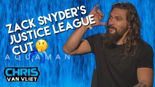 Jason Momoa reveals Zack Snyder's Cut of Justice League had Aquaman ending, diet and workout