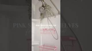 PINK bathroom makeover  #bathroomdecor #aesthetic #selfcare #bathroommakeover #selfcareaesthetic