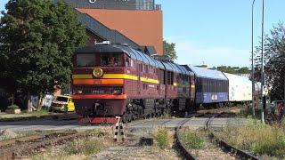 Латвийский 2ТЭ116-662 на ст. Таллин-Копли / Latvian 2TE116-662 at Tallinn-Kopli