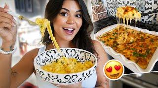 Making the Tiktok VIRAL Mac N Cheese Recipe!!