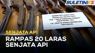 SENJATA API | 5 Lelaki Ditahan Bersama 20 Senjata Api Buatan Sendiri