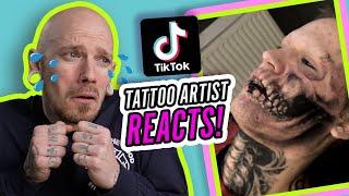 TATTOO ARTIST REACTS TO TIKTOK TATTOOS | Tattoo Critiques | Pony Lawson