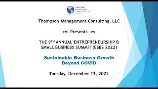 ESBS 2022 - Sustainable Business Growth Beyond COVID