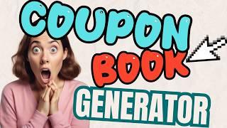 Coupons Book Generator Review + Masterclass Bonuses