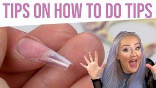 Nail Tip Application and Shaping Tutorial - Kirsty Meakin Archives #9