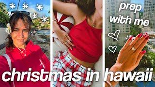 prep with me for christmas in hawaii || living alone diaries ⭐️