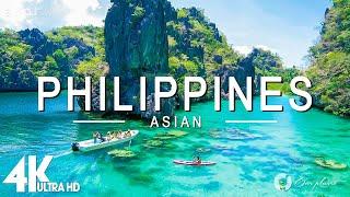 PHILIPPINES (4K UHD) - Relaxing Music Along With Beautiful Nature Videos - 4K Video HD