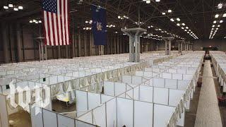 From convention hall to field hospital: New York’s Javits Center transformed by coronavirus