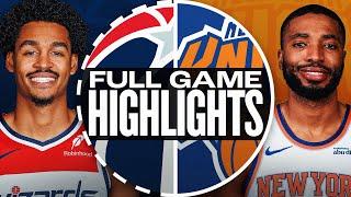 WIZARDS at KNICKS | FULL GAME HIGHLIGHTS | March 22, 2025