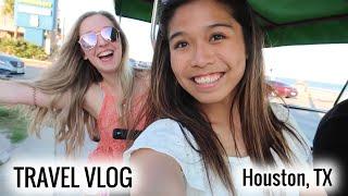 HOUSTON VLOG | First Time in Houston & Galveston, TX