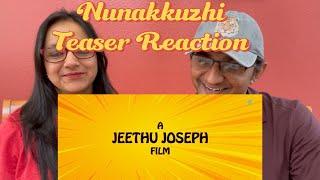 Reaction to Nunakkuzhi - Official Teaser | Jeethu Joseph | Basil Joseph | Grace Antony