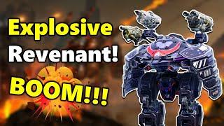 The Explosive Revenant - A Brutal Damage Dealing Tank! | War Robots Gameplay WR