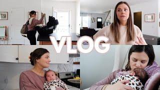 A LITTLE BIT OF A MOM FAIL | DAY IN THE LIFE AS A NEW MOM OF THREE VLOG