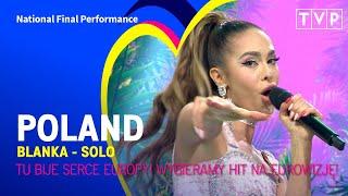Blanka - Solo | Poland  | National Final Performance | Eurovision 2023