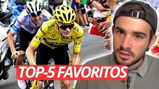 Los 5 FAVORITOS para el TOUR DE FRANCIA 2024