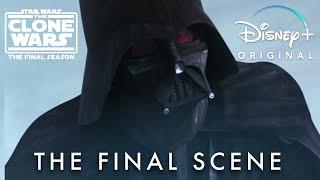 Darth Vader Final Scene | Star Wars The Clone Wars | Disney+